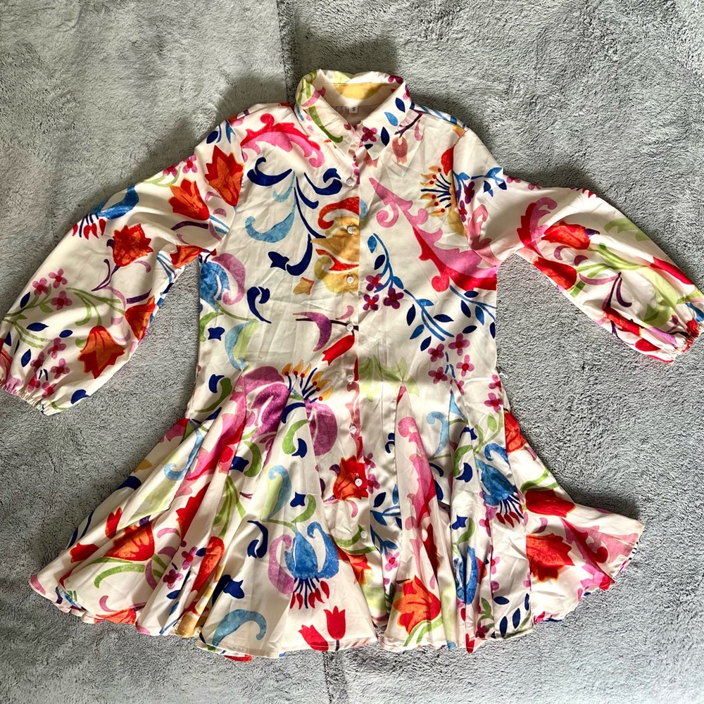 Short Colorful Dress